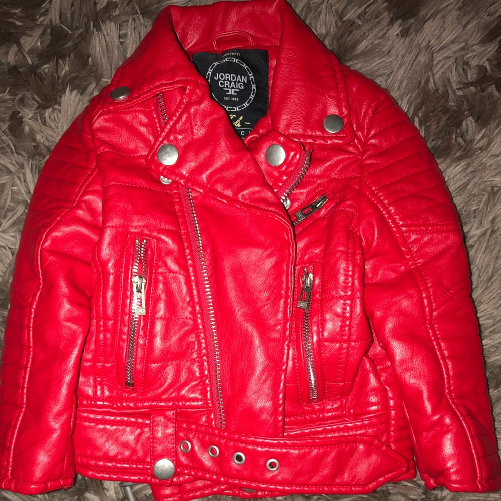 Toddler Boys “ Motorcycle Jacket”